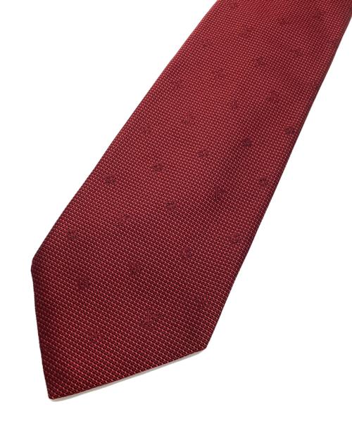 LOUIS VUITTON（ルイ ヴィトン）LOUIS VUITTON (ルイ ヴィトン) シルクネクタイ ワインレッド サイズ:記載なしの古着・服飾アイテム