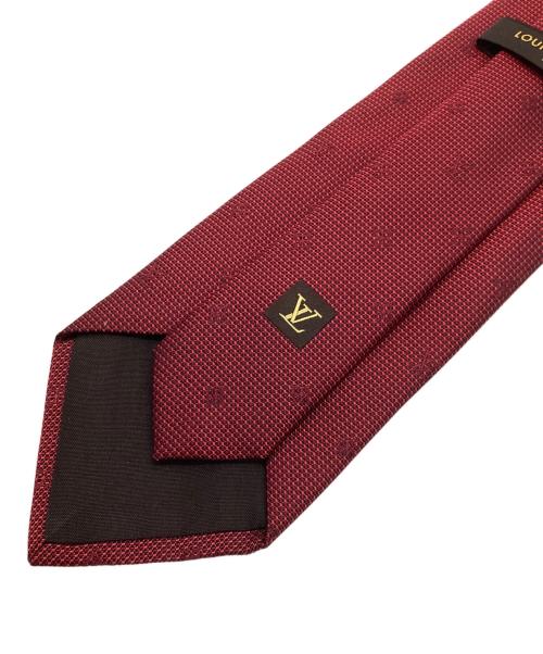 LOUIS VUITTON（ルイ ヴィトン）LOUIS VUITTON (ルイ ヴィトン) シルクネクタイ ワインレッド サイズ:記載なしの古着・服飾アイテム
