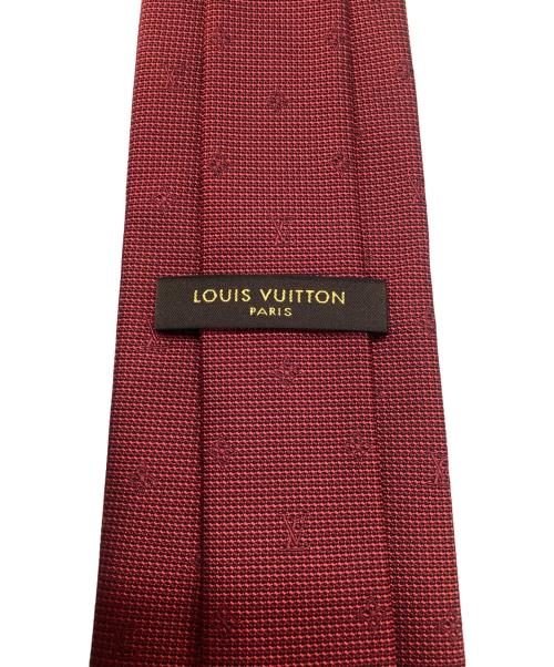 LOUIS VUITTON（ルイ ヴィトン）LOUIS VUITTON (ルイ ヴィトン) シルクネクタイ ワインレッド サイズ:記載なしの古着・服飾アイテム