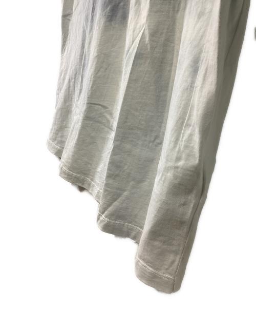 MM6 Maison Margiela（エムエムシックスメゾンマルジェラ）MM6 Maison Margiela (エムエムシックスメゾンマルジェラ) ラベルパッチTシャツ ホワイト サイズ:Mの古着・服飾アイテム