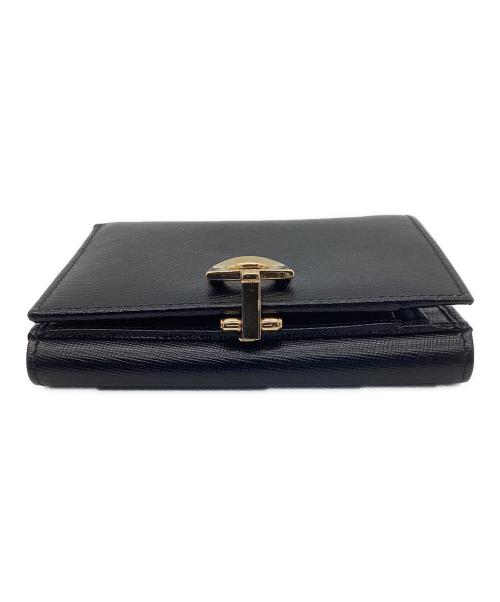 Salvatore Ferragamo（サルヴァトーレ フェラガモ）Salvatore Ferragamo (サルヴァトーレ フェラガモ) 2つ折り財布 ブラックの古着・服飾アイテム