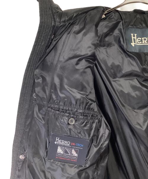 HERNO（ヘルノ）HERNO (ヘルノ) 中綿ジャケット ブラック サイズ:50の古着・服飾アイテム