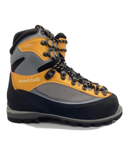 mont-bell（モンベル）mont-bell (モンベル) トレッキングシューズ オレンジ×ブラック×グレー サイズ:25.5の古着・服飾アイテム