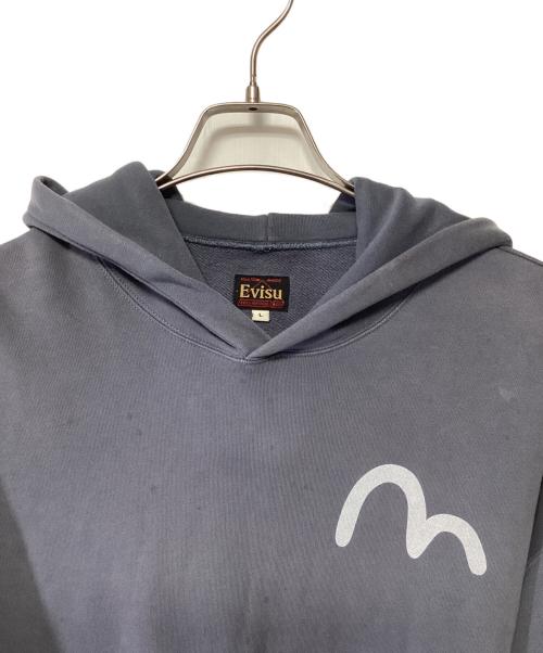 EVISU（エヴィス）EVISU (エヴィス) プルオーバーパーカー ライトグリーン サイズ:Lの古着・服飾アイテム