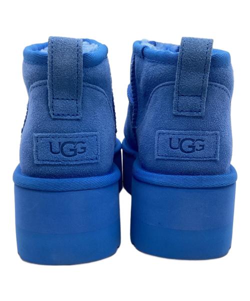 UGG（アグ）UGG (アグ) Classic Ultra Mini Platform ブルー サイズ:24の古着・服飾アイテム