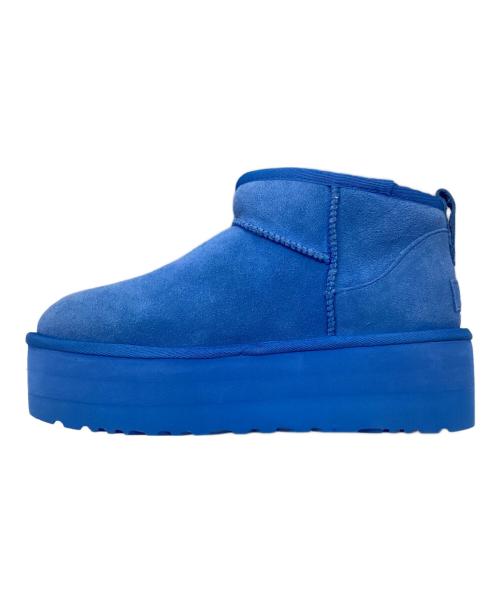 UGG（アグ）UGG (アグ) Classic Ultra Mini Platform ブルー サイズ:24の古着・服飾アイテム