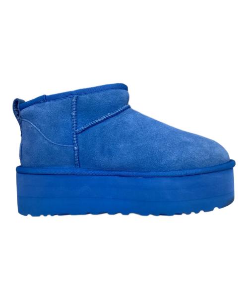 UGG（アグ）UGG (アグ) Classic Ultra Mini Platform ブルー サイズ:24の古着・服飾アイテム