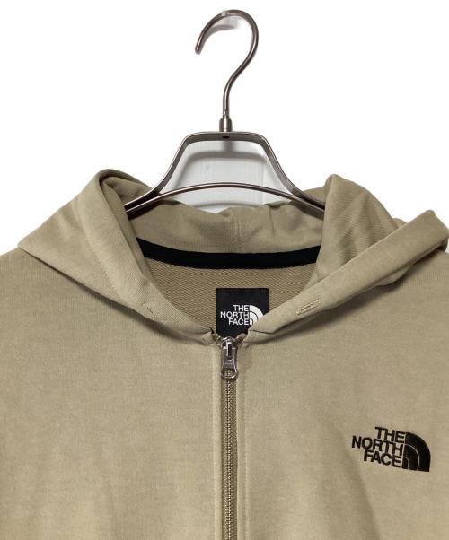 THE NORTH FACE（ザ ノース フェイス）THE NORTH FACE (ザ ノース フェイス) ジップパーカー ベージュ サイズ:Lの古着・服飾アイテム