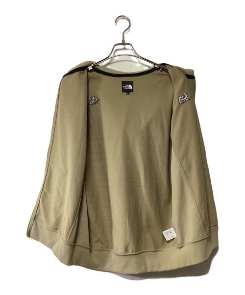 THE NORTH FACE（ザ ノース フェイス）THE NORTH FACE (ザ ノース フェイス) ジップパーカー ベージュ サイズ:Lの古着・服飾アイテム