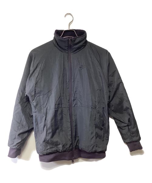 NIKE（ナイキ）NIKE (ナイキ) ボアジャケット パープル×ベージュ サイズ:Sの古着・服飾アイテム