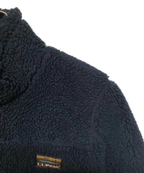 L.L.Bean（エルエルビーン）L.L.Bean (エルエルビーン) フリースジャケット ネイビー×レッド サイズ:サイズSMの古着・服飾アイテム