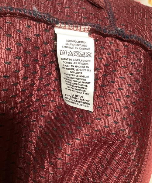 L.L.Bean（エルエルビーン）L.L.Bean (エルエルビーン) フリースジャケット ネイビー×レッド サイズ:サイズSMの古着・服飾アイテム