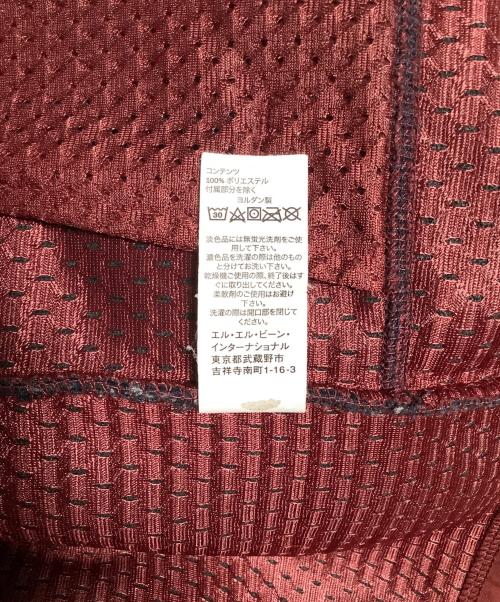 L.L.Bean（エルエルビーン）L.L.Bean (エルエルビーン) フリースジャケット ネイビー×レッド サイズ:サイズSMの古着・服飾アイテム