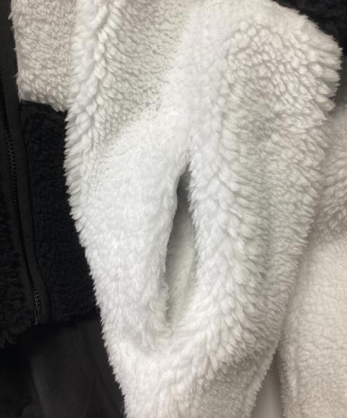 PUMA（プーマ）PUMA (プーマ) ボアジャケット ブラック×ホワイト サイズ:Sの古着・服飾アイテム