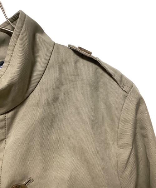 SHIPS（シップス）SHIPS (シップス) スタンドカラーコート ベージュ サイズ:サイズ38の古着・服飾アイテム