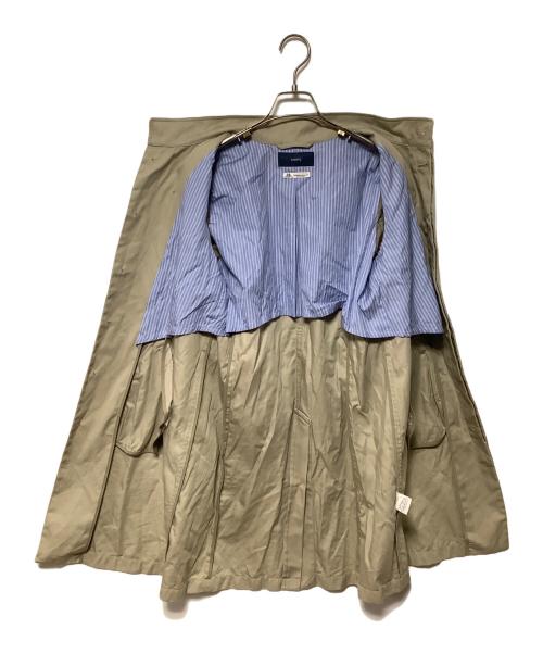 SHIPS（シップス）SHIPS (シップス) スタンドカラーコート ベージュ サイズ:サイズ38の古着・服飾アイテム