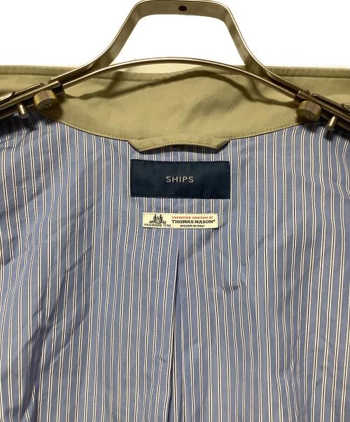 SHIPS（シップス）SHIPS (シップス) スタンドカラーコート ベージュ サイズ:サイズ38の古着・服飾アイテム