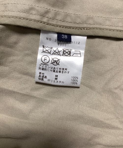 SHIPS（シップス）SHIPS (シップス) スタンドカラーコート ベージュ サイズ:サイズ38の古着・服飾アイテム