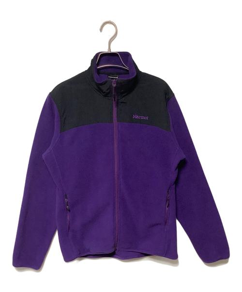 MARMOT（マーモット）MARMOT (マーモット) フリースジャケット パープル×ブラック サイズ:XLの古着・服飾アイテム