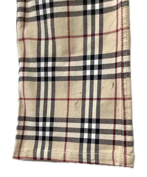 BURBERRY BLUE LABEL（バーバリー ブルー レーベル）BURBERRY BLUE LABEL (バーバリー ブルー レーベル) ノヴァチェックパンツ ベージュ サイズ:サイズ38の古着・服飾アイテム