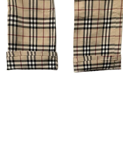 BURBERRY BLUE LABEL（バーバリー ブルー レーベル）BURBERRY BLUE LABEL (バーバリー ブルー レーベル) ノヴァチェックパンツ ベージュ サイズ:サイズ38の古着・服飾アイテム