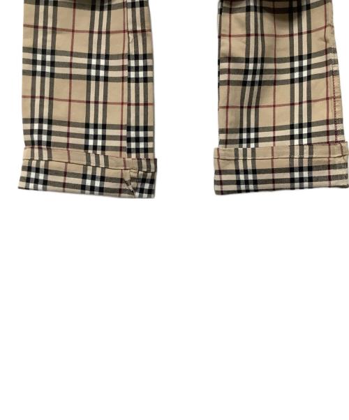 BURBERRY BLUE LABEL（バーバリー ブルー レーベル）BURBERRY BLUE LABEL (バーバリー ブルー レーベル) ノヴァチェックパンツ ベージュ サイズ:サイズ38の古着・服飾アイテム