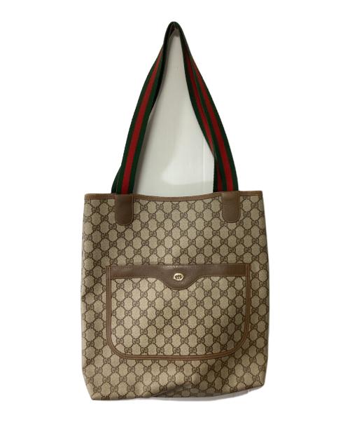 GUCCI（グッチ）GUCCI (グッチ) トートバッグ ベージュの古着・服飾アイテム