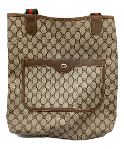 GUCCI（グッチ）GUCCI (グッチ) トートバッグ ベージュの古着・服飾アイテム