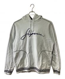 SUPREME（シュプリーム）の古着「19SS Contrast Embroidered Hooded Sweatshirt」｜ブルー