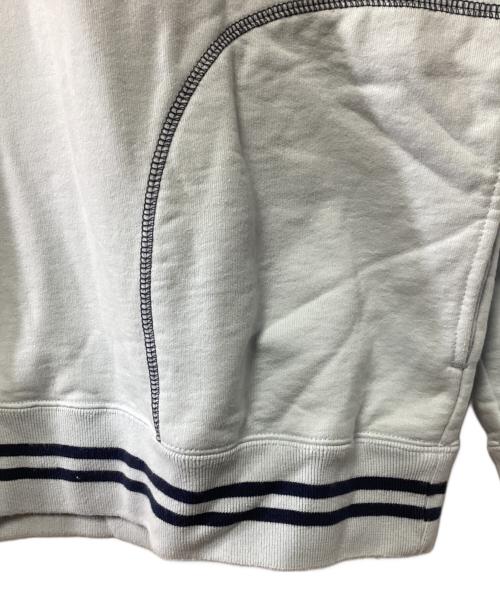 SUPREME（シュプリーム）SUPREME (シュプリーム) 19SS Contrast Embroidered Hooded Sweatshirt ブルー サイズ:Lの古着・服飾アイテム