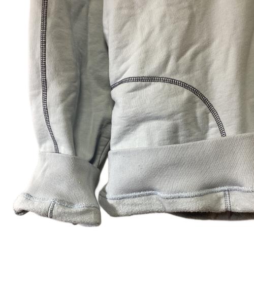 SUPREME（シュプリーム）SUPREME (シュプリーム) 19SS Contrast Embroidered Hooded Sweatshirt ブルー サイズ:Lの古着・服飾アイテム