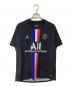 Paris Saint-Germain（パリサンジェルマン）の古着「サッカーユニフォーム」｜ブラック