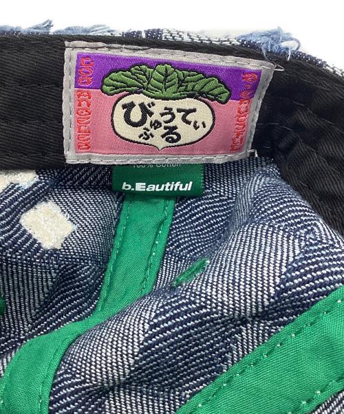 b.Eautiful（ビービューティフル）b.Eautiful (ビービューティフル) キャップ ネイビー サイズ:One Sizeの古着・服飾アイテム