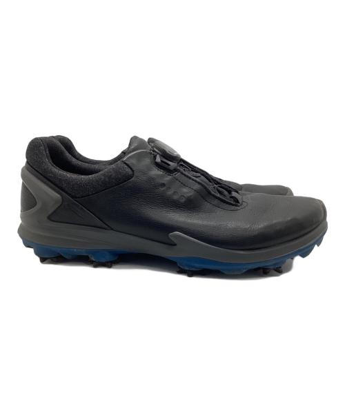 ECCO（エコー）ECCO (エコー) ゴルフシューズ ブラック サイズ:EU44の古着・服飾アイテム
