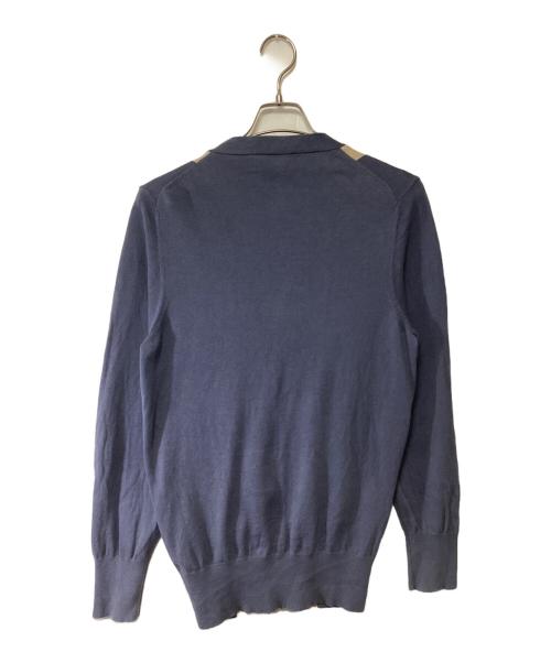 Vivienne Westwood（ヴィヴィアンウエストウッド）Vivienne Westwood (ヴィヴィアンウエストウッド) 薄手カーディガン ブルー サイズ:44の古着・服飾アイテム