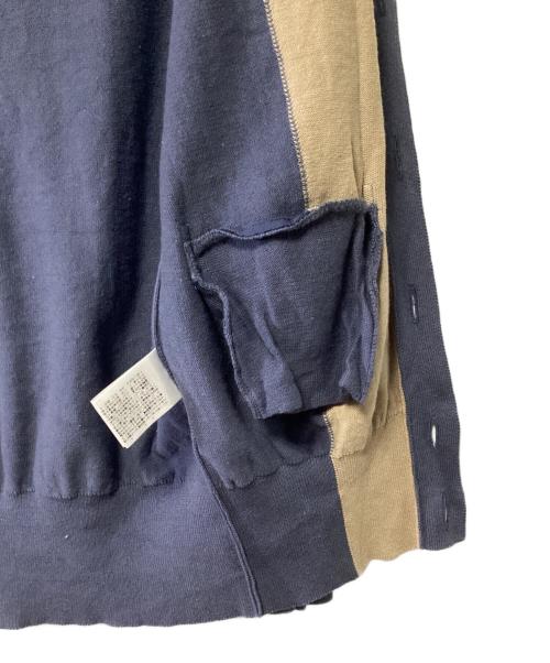 Vivienne Westwood（ヴィヴィアンウエストウッド）Vivienne Westwood (ヴィヴィアンウエストウッド) 薄手カーディガン ブルー サイズ:44の古着・服飾アイテム