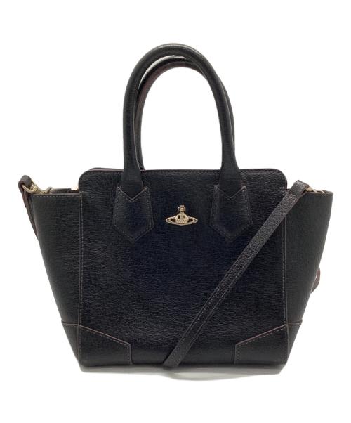 Vivienne Westwood（ヴィヴィアンウエストウッド）Vivienne Westwood (ヴィヴィアンウエストウッド) 2WAYバッグ ブラックの古着・服飾アイテム