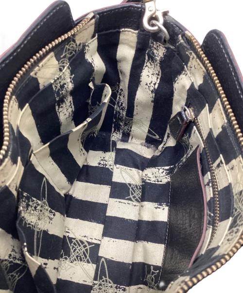 Vivienne Westwood（ヴィヴィアンウエストウッド）Vivienne Westwood (ヴィヴィアンウエストウッド) 2WAYバッグ ブラックの古着・服飾アイテム