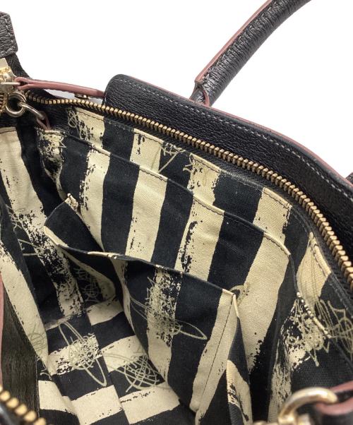 Vivienne Westwood（ヴィヴィアンウエストウッド）Vivienne Westwood (ヴィヴィアンウエストウッド) 2WAYバッグ ブラックの古着・服飾アイテム