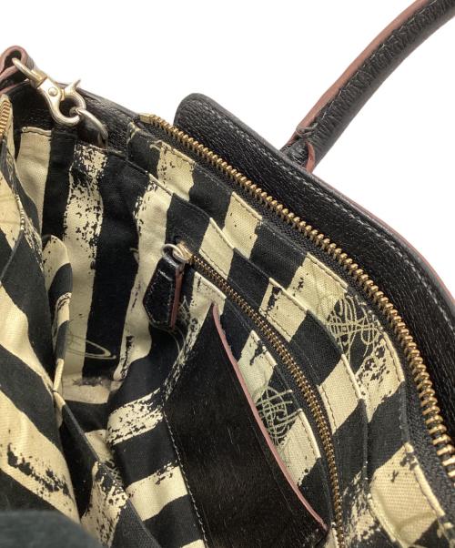 Vivienne Westwood（ヴィヴィアンウエストウッド）Vivienne Westwood (ヴィヴィアンウエストウッド) 2WAYバッグ ブラックの古着・服飾アイテム