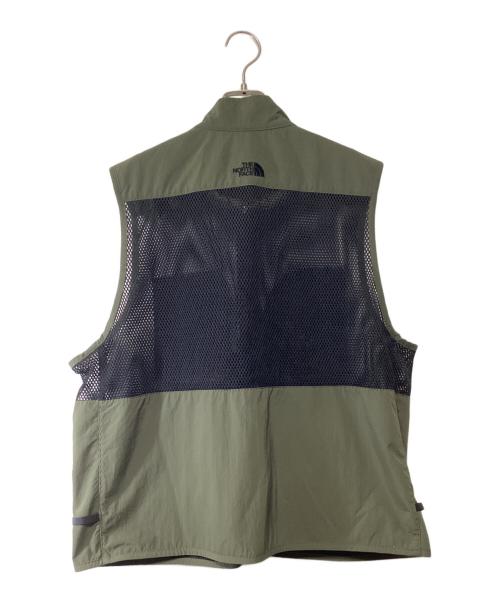 THE NORTH FACE（ザ ノース フェイス）THE NORTH FACE (ザ ノース フェイス) ユーティリティメッシュベスト オリーブ サイズ:Lの古着・服飾アイテム