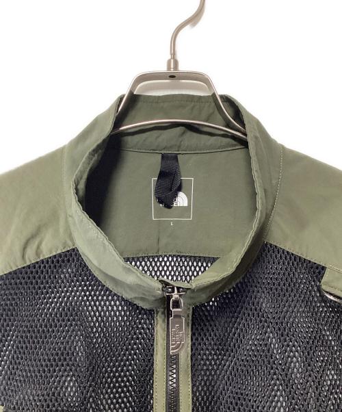 THE NORTH FACE（ザ ノース フェイス）THE NORTH FACE (ザ ノース フェイス) ユーティリティメッシュベスト オリーブ サイズ:Lの古着・服飾アイテム