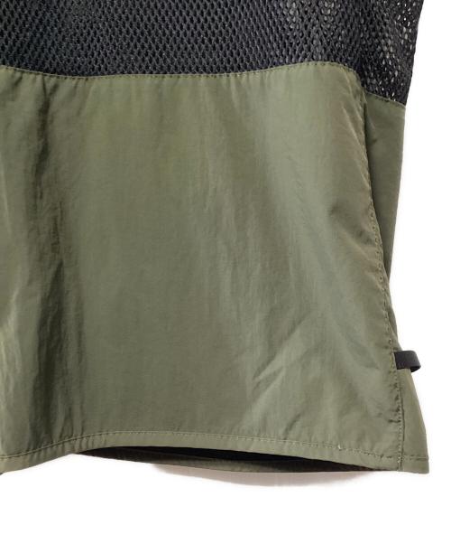 THE NORTH FACE（ザ ノース フェイス）THE NORTH FACE (ザ ノース フェイス) ユーティリティメッシュベスト オリーブ サイズ:Lの古着・服飾アイテム