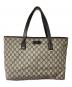 GUCCI（グッチ）の古着「トートバッグ」｜グレー×ブラウン