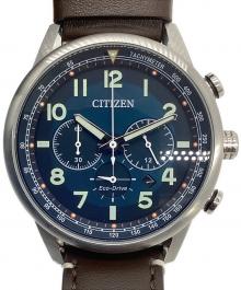 CITIZEN（シチズン）の古着「クロノグラフ」｜ネイビー