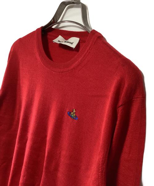 Vivienne Westwood（ヴィヴィアンウエストウッド）Vivienne Westwood (ヴィヴィアンウエストウッド) セーター レッド サイズ:Lの古着・服飾アイテム