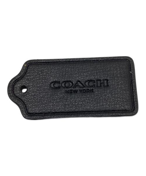 COACH（コーチ）COACH (コーチ) ハンドバッグ ブラック×レッドの古着・服飾アイテム