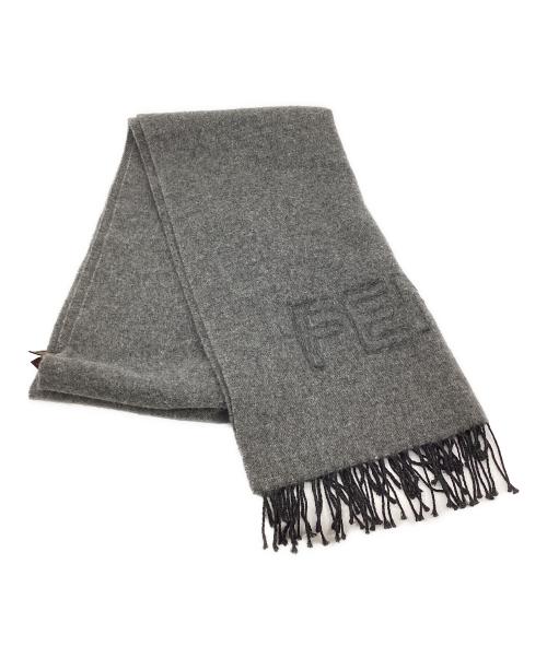 FENDI（フェンディ）FENDI (フェンディ) マフラー グレーの古着・服飾アイテム