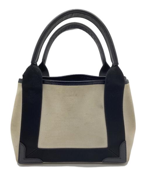 BALENCIAGA（バレンシアガ）BALENCIAGA (バレンシアガ) ハンドバッグ ベージュ×ブラックの古着・服飾アイテム