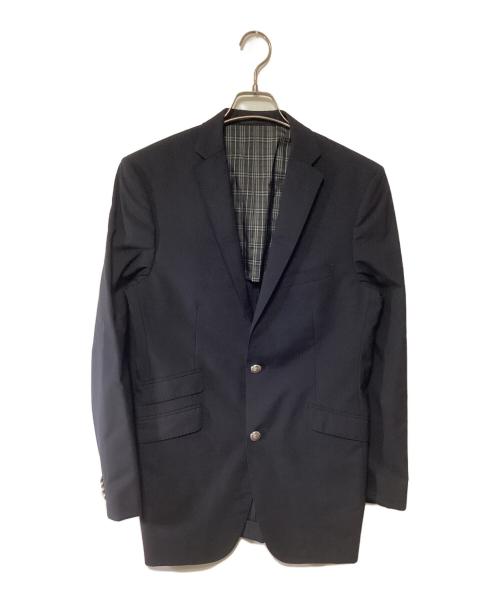 BURBERRY BLACK LABEL（バーバリーブラックレーベル）BURBERRY BLACK LABEL (バーバリーブラックレーベル) 銀釦テーラードジャケット ブラック サイズ:Lの古着・服飾アイテム